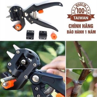 Kéo Ghép Cành Đa Năng Chuyên Dụng Tặng 2 Lưỡi Cắt và Trụ thay thế (màu cam)