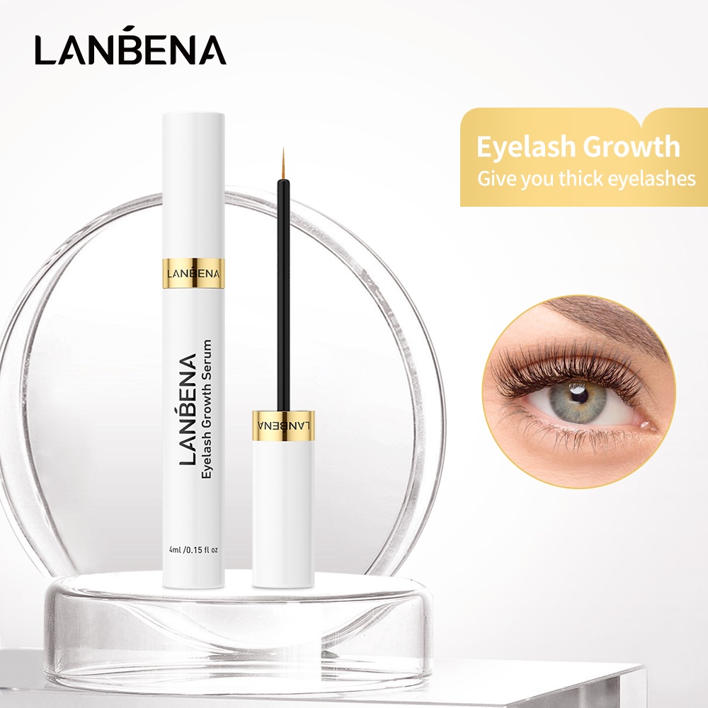 Tinh chất giúp dưỡng mi LANBENA serum dưỡng mi nuôi mi dài 4ml