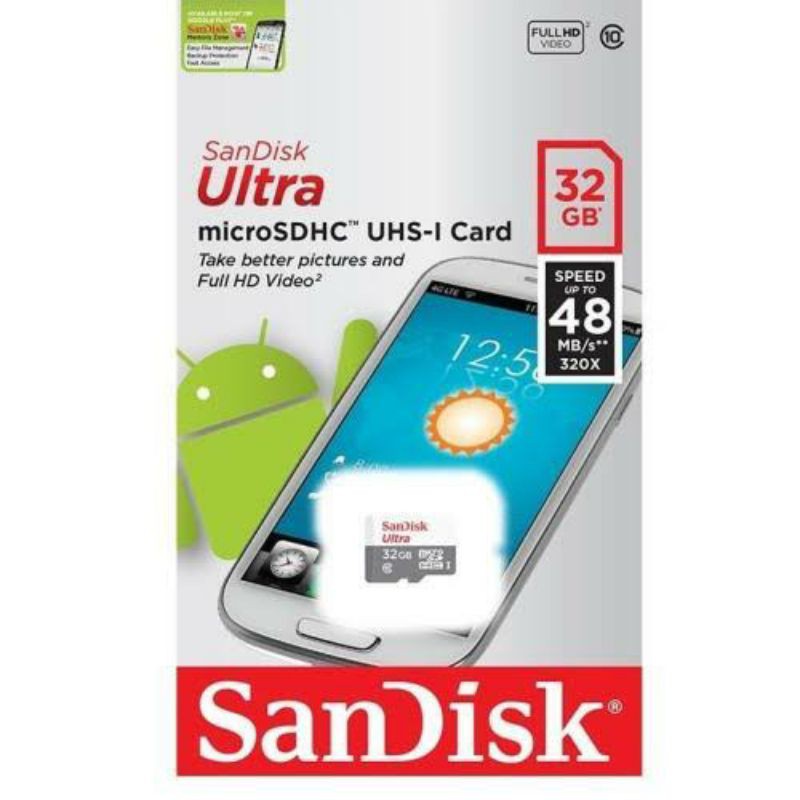 Thẻ Nhớ Sandisk Micro Sd 32gb Class 10 Mmc Micro Sdhc
