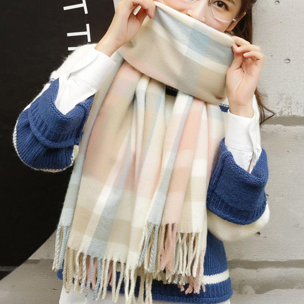 YVE Khăn Choàng Len Cashmere Sang Trọng