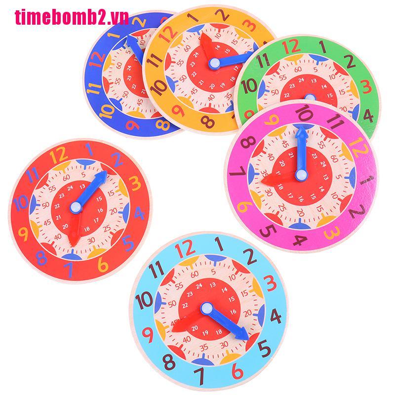 Đồng Hồ Đồ Chơi Bằng Gỗ