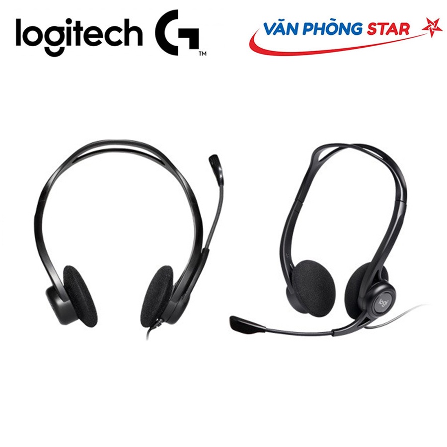 [FREESHIP] Tai nghe Logitech H370 tại Vanphongstar Chất Lượng Cao Với Mic Khử Tiếng Ồn Chính hãng bảo hành 12 tháng