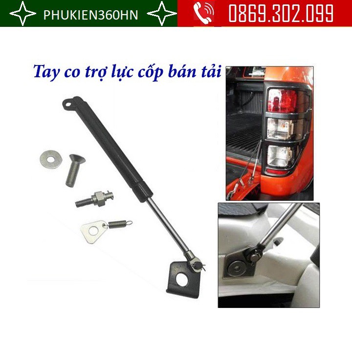 Ty hãm thủy lực mở cốp xe bán tải