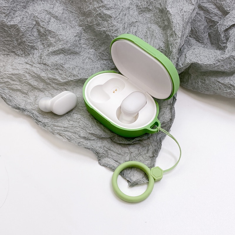 Vỏ bảo vệ hộp sạc tai nghe không dây cho Xiaomi Mi Redmi Airdots 3