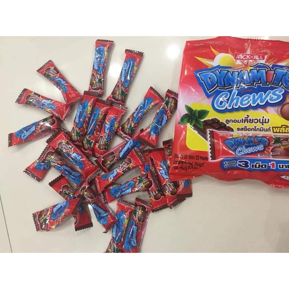 Kẹo Socola 3 Viên Dynamite Chews