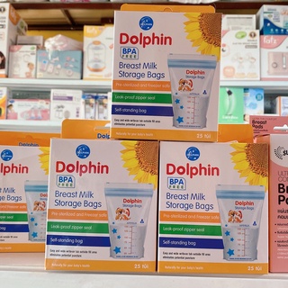 Hộp 25 Túi Trữ Sữa Dolphin 150ml