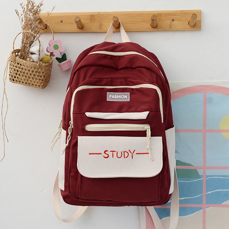 Ba Lô Đeo Vai Vải Nylon Cỡ Lớn Thời Trang Cho Nữ