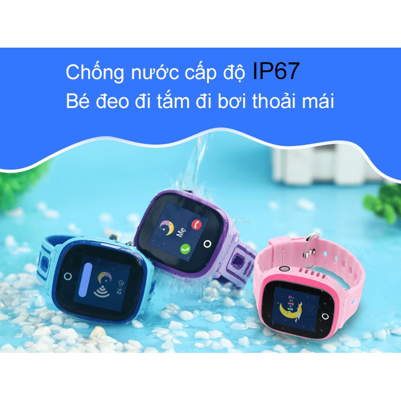 Đồng hồ GPS-LBS DF31G chống nước đv trẻ em