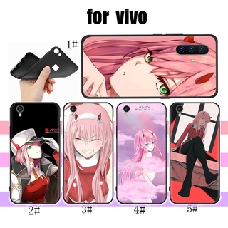 Ốp Điện Thoại Họa Tiết Hoạt Hình zero two Cho Vivo Y5s Y11 Y12 Y15 Y17 Y53 Y55 Y55s Y69 Y71 Y81 Y81s Y91C Y91 Y93 Y95 50JBB