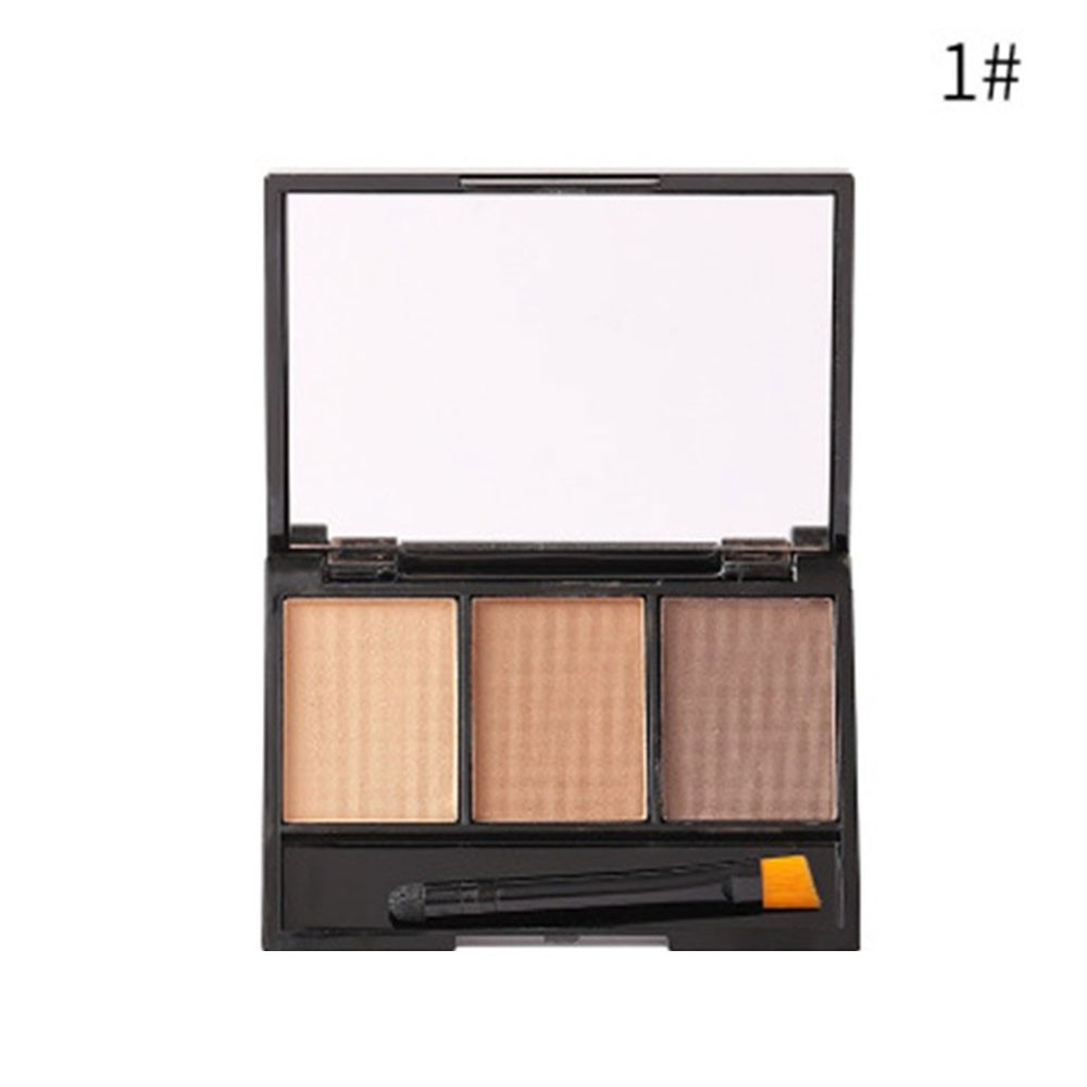 (Hàng Mới Về) Phấn Trang Điểm Lông Mày Huadi Không Thấm Nước Và Mồ Hôi Có Cọ Trang Điểm Tiện Dụng | BigBuy360 - bigbuy360.vn