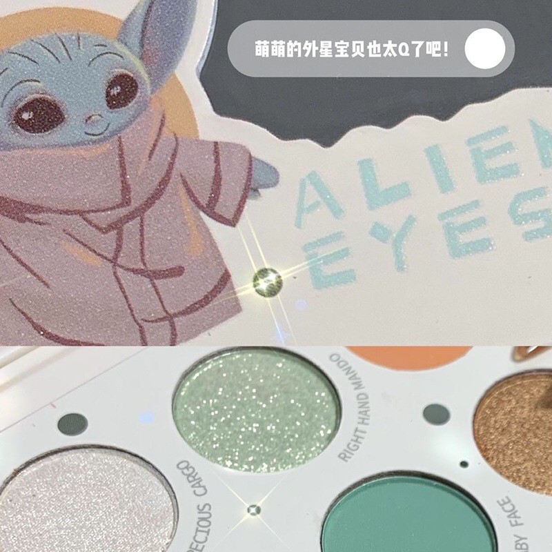 Bảng mắt 9 ô XIYUAN tone xanh cá tính | BigBuy360 - bigbuy360.vn