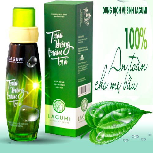 ☑️ Dung dịch vệ sinh Lagumi Trầu Không Tràm Trà 100% Thiên Nhiên dung dịch vệ sinh phụ nữ