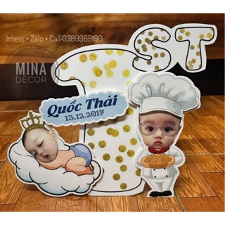 🍀Chibi Bé + Số Tuổi🍀