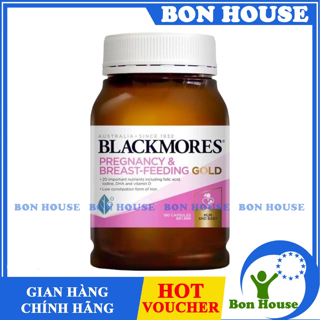 Vitamin tổng hợp BLACKMORE pregnancy CHO MẸ BẦU 180 viên