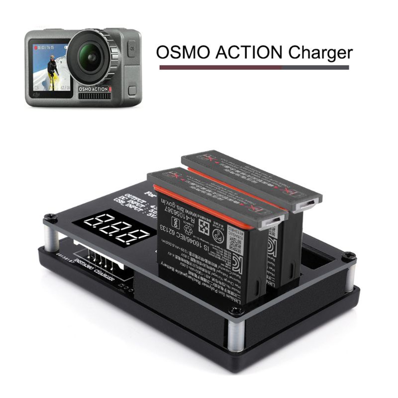 Bộ Chia 3 Cổng Sạc USB Mini Siêu Bền Tiện Dụng Cho Camera Thể Thao