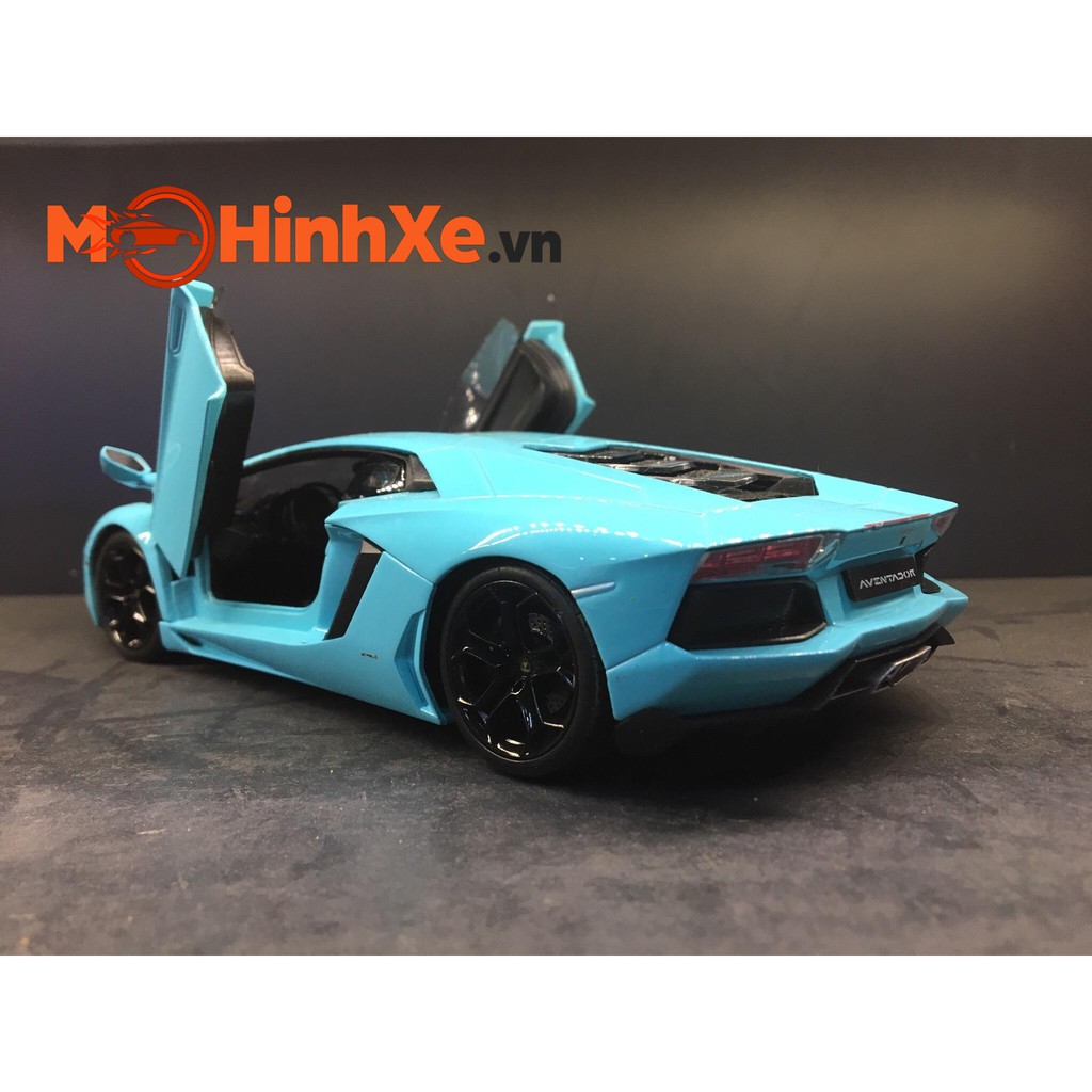 MÔ HÌNH XE LAMBORGHINI AVENTADOR LP700-4 1:24 WELLY-FX