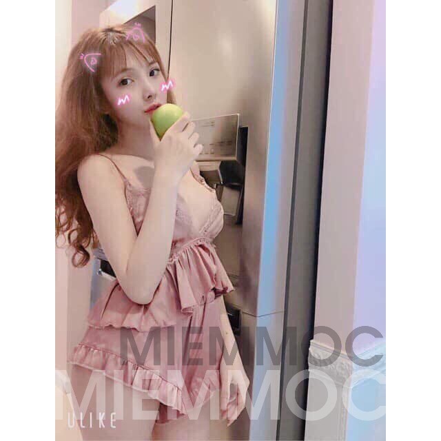 Đồ Ngủ Sexy💗Bộ Ngủ Gợi Cảm💗 Freeship- Hàng có sẵn💗Hot nhất 2021(SX25)