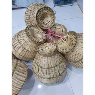 Giỏ cua to , giỏ cá,  giỏ tre decor size 16cm