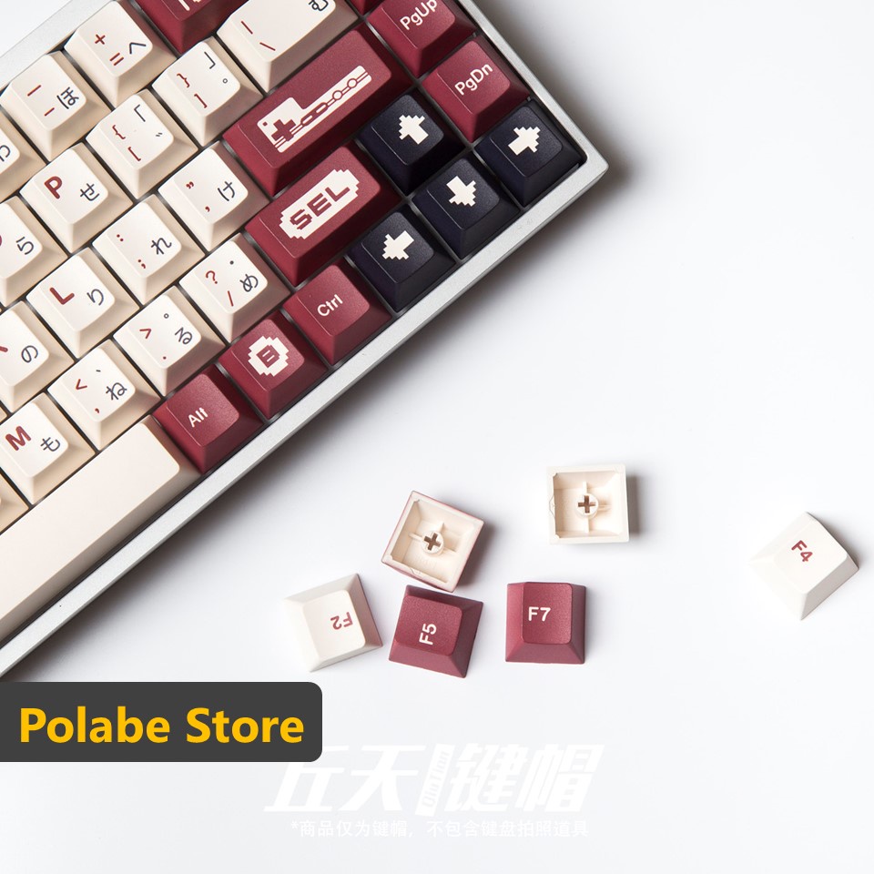 Keycap Cherry Classic FC Thick PBT - Keycap bàn phím cơ nhiều nút cân nhiều layout - Polabe Store