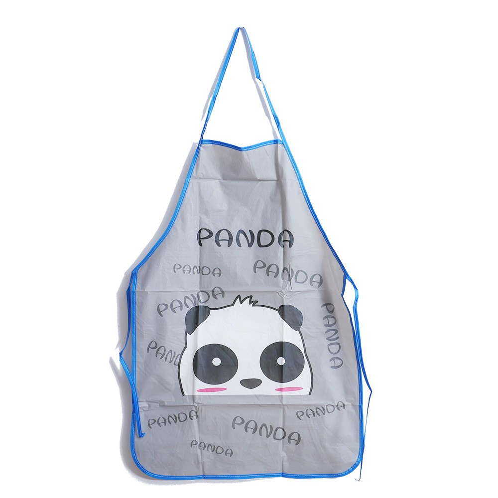 Tạp dề làm bếp in họa tiết voi/gấu trúc/thỏ đáng yêu | BigBuy360 - bigbuy360.vn