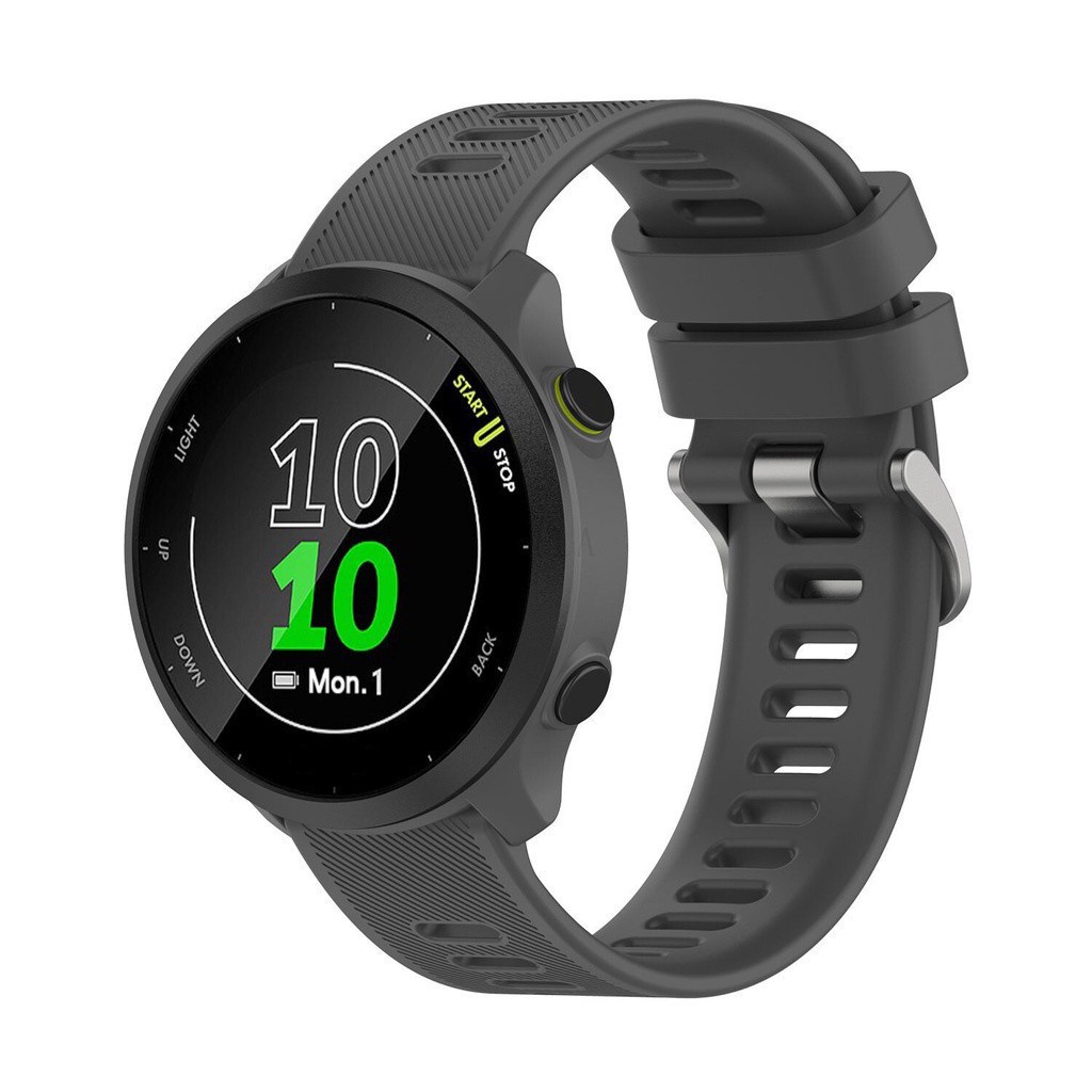 Dây đeo silicon 20mm cho garmin Forerunner 158 55 245 245m 645 Vivoactive 3 / Garmin Venu Sq