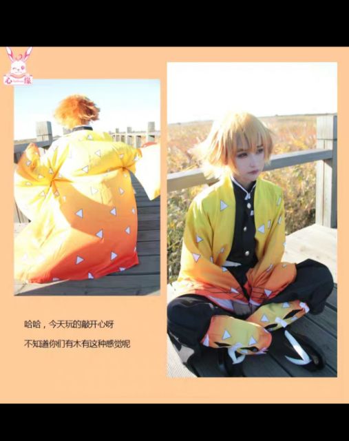 [Có sẵn-Order] lẻ áo choàng haori hóa trang cosplay Tanjiro Zenitsu Giyuu Shinobu Kimetsu no Yaiba | BigBuy360 - bigbuy360.vn
