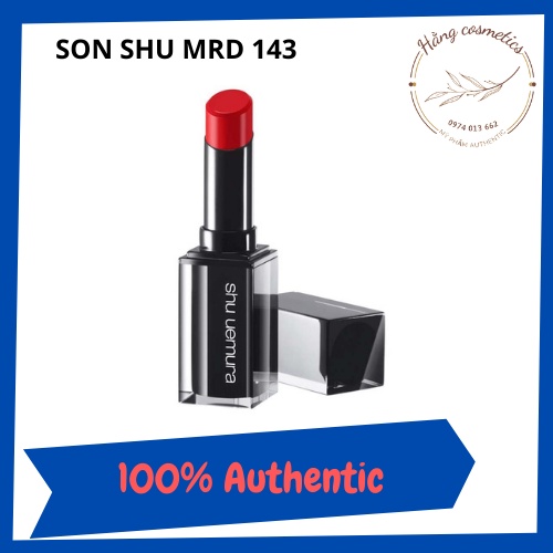 Son Shu Uemura Rough Unlimited Matte vỏ đen  MRD 143