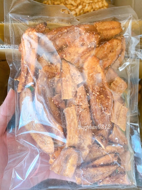 Chuối mè chiên giòn (gói 200g)