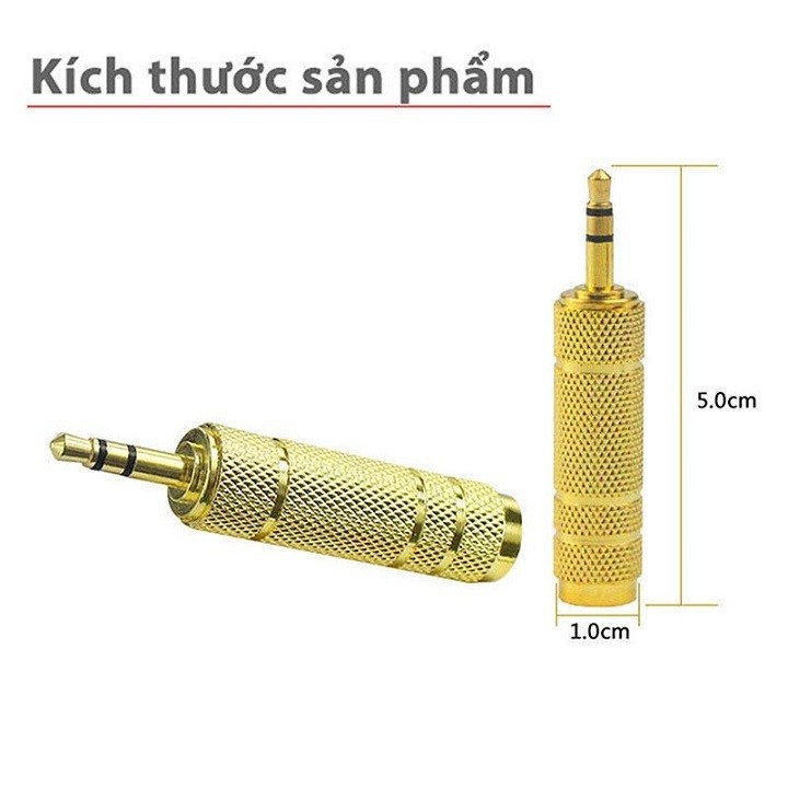 Jack cắm phone đàn piano - đàn organ 6.5 ly ra 3.5 ly