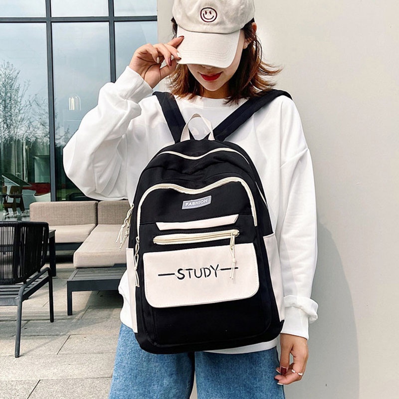 Ba Lô Đeo Vai Vải Nylon Cỡ Lớn Thời Trang Cho Nữ