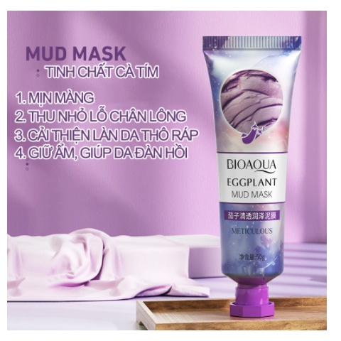Mặt Nạ Bùn Đất Sét bùn khoáng Làm Sạch Sâu Thông Thoáng Lỗ Chân Lông Nội Địa Trung Princess Beauty