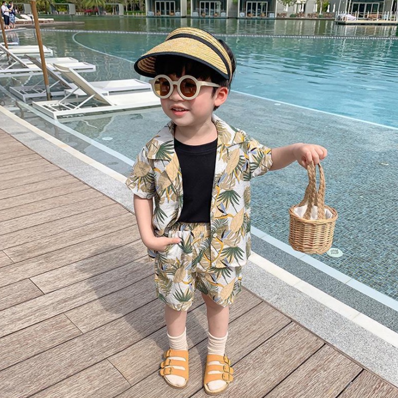 Bộ Đồ Ngắn Tay Thời Trang Mùa Hè Dành Cho Bé