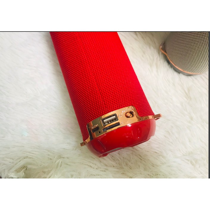 LOA BLUETOOTH KIÊM ĐÈN PIN SIÊU SÁNG AK-117 CÓ FM