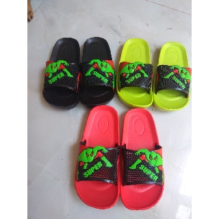 Sales xả hàng dép quai ngang lưới FORM NHỎ siêu nhân Superman chất nhẹ size 24-35