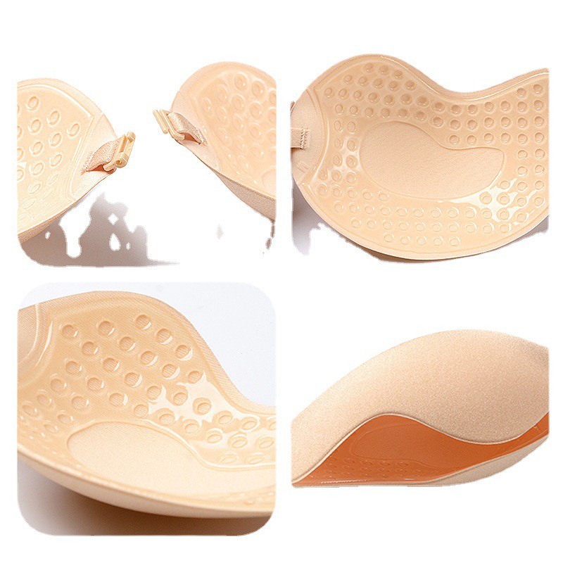 Miếng Dán Ngực Silicone Xoài Tạo Khe Đẩy Ngực Bám Dính CựcTốt MOOREA BRC18