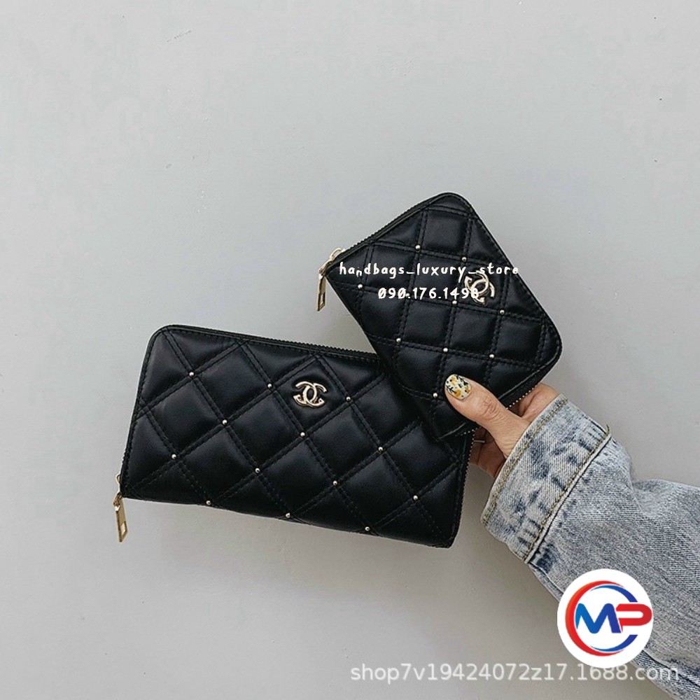ví nữ trần trám đính hạt 2 dáng dài ngắn -CABOXIN tuyển sỉ toàn quốc SỈ TOÀN QUỐC