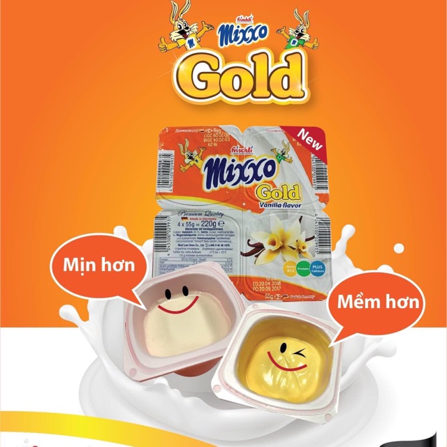 Váng sữa Mixxo Gold (24 hộp x 55gr)