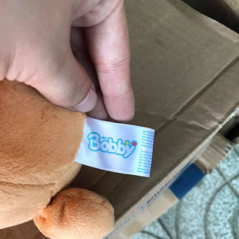 Gấu bông hình chú khỉ - Quà tặng của tả Bobby