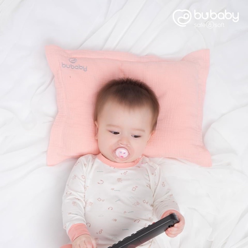 Gối nằm sơ sinh Bu Mun Bu Baby