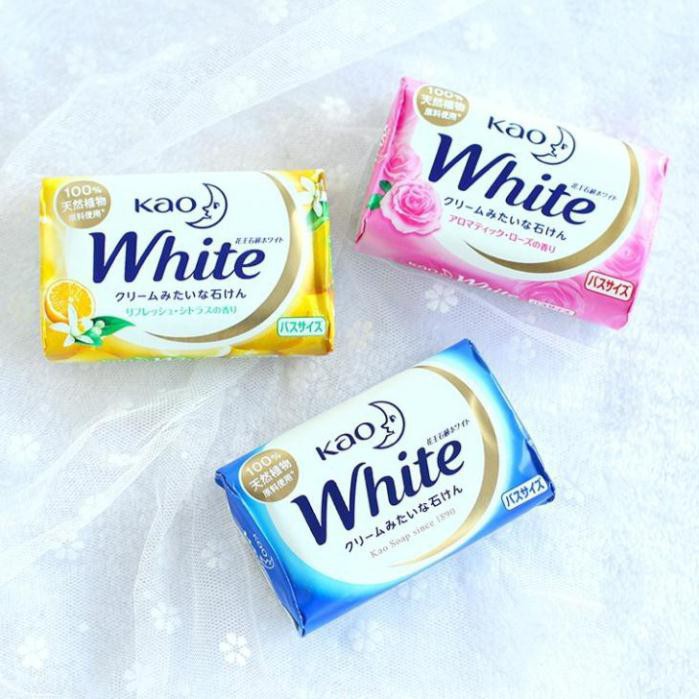 Xà Phòng Tắm Trắng KAO White Nhật Bản | Xà Bông KAO White - 130g