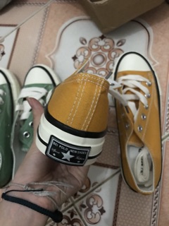 ORDER GIÀY ULZZANG MÀU VÀNG CONVER