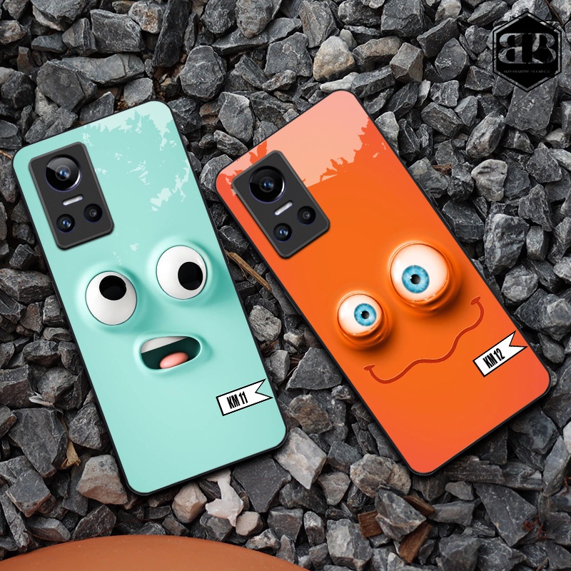 Ốp lưng kính cường lực Realme GT Neo 3 khuôn mặt