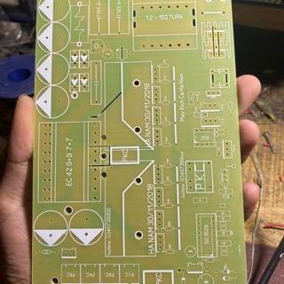 Mạch điện biến tần 8 fet pic 3 chế độ