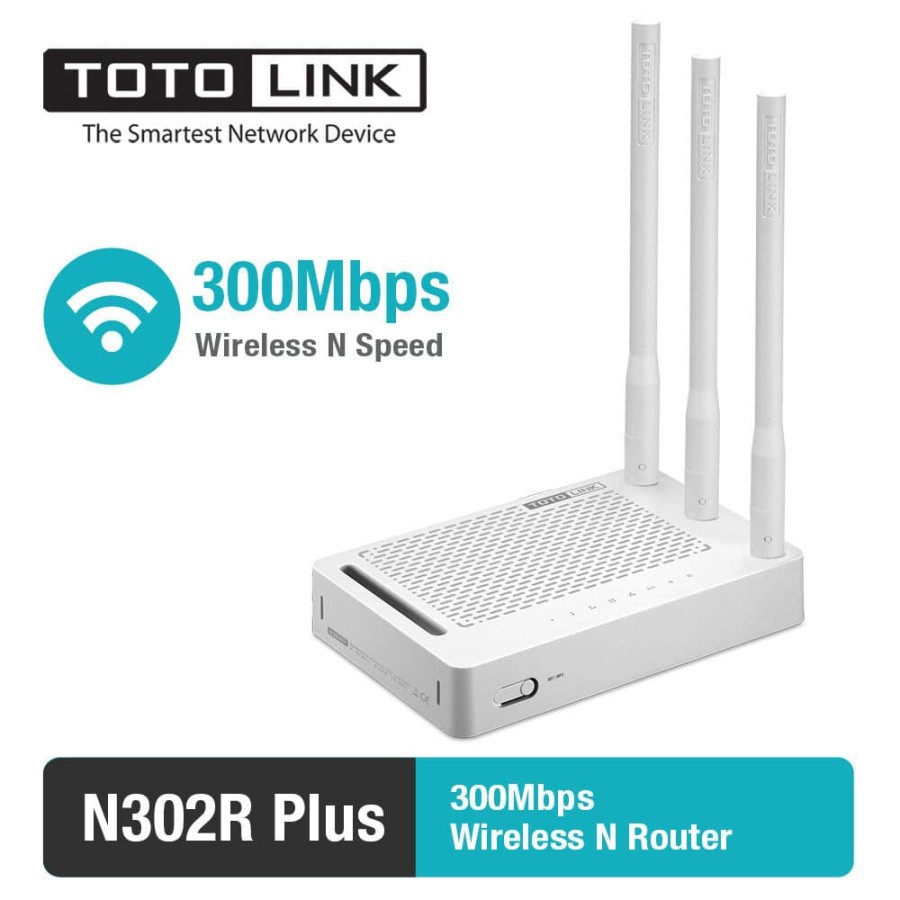 Bộ Định Tuyến Dây Totolink N302R Plus 300 Mbps Chuyên Dụng | BigBuy360 - bigbuy360.vn