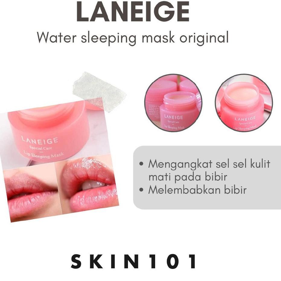 (Hàng Mới Về) Mặt Nạ Ngủ Cho Môi Laneige 3 Ngăn Tiện Dụng | BigBuy360 - bigbuy360.vn