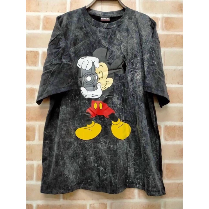 Áo thun tay lỡ form rộng loang xám chất thun cotton 4 chiều về nhiều mẫu