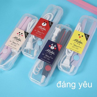 Máy làm tóc mini-Máy ép uốn duỗi tóc mini giá rẻ