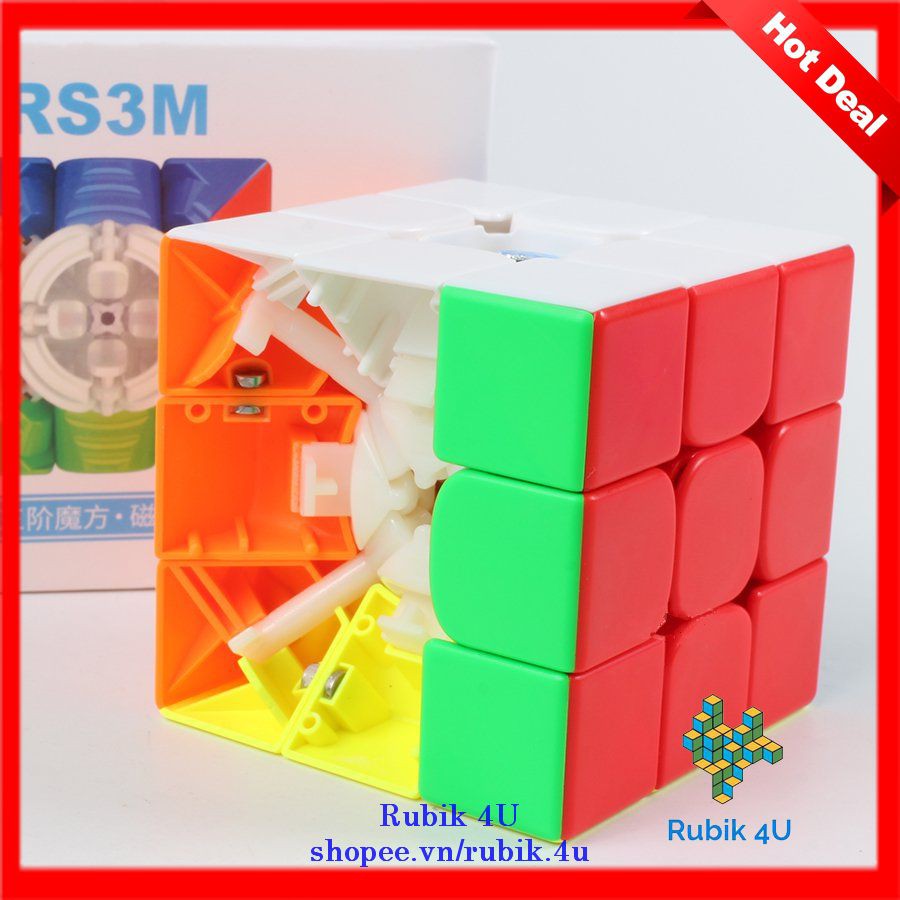 Rubik 3x3 RS3M 2020 Khôi Rubic Lập Phương 3 Tầng