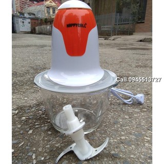 Bảo Hành 12 Tháng Máy xay thịt đa năng HappyCall PY 796 lưỡi kép 200W 1.2 lít