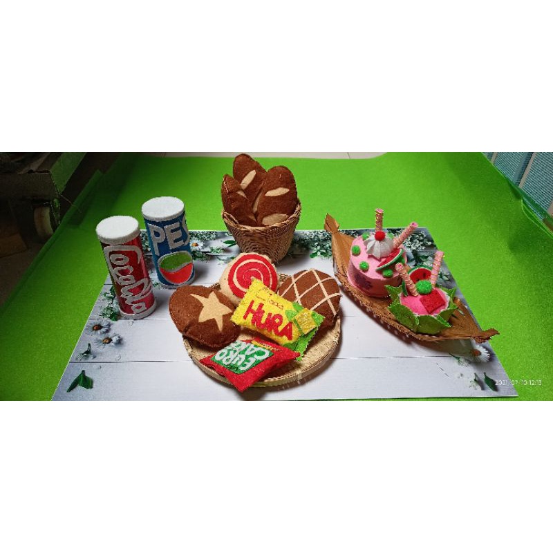 SET THỨC ĂN VẢI NỈ NHỒI BÔNG